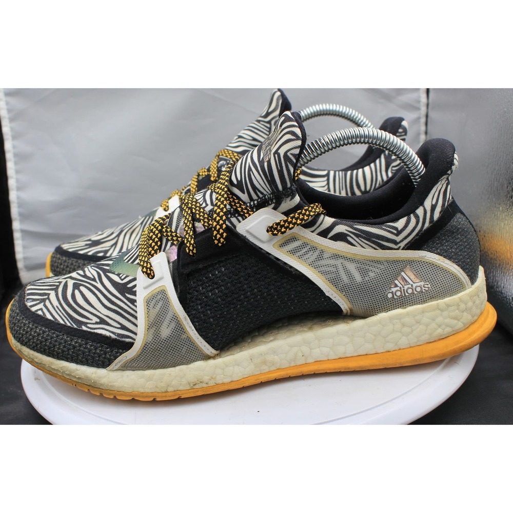 WMNS Adidas Pureboost X Gold Zebra AQ5332  Size 9